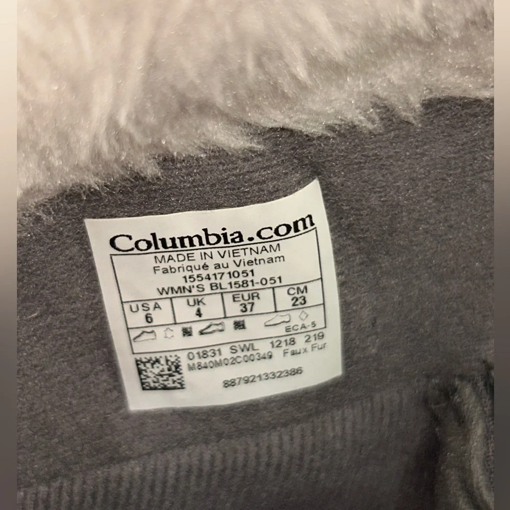 Columbia fabric type